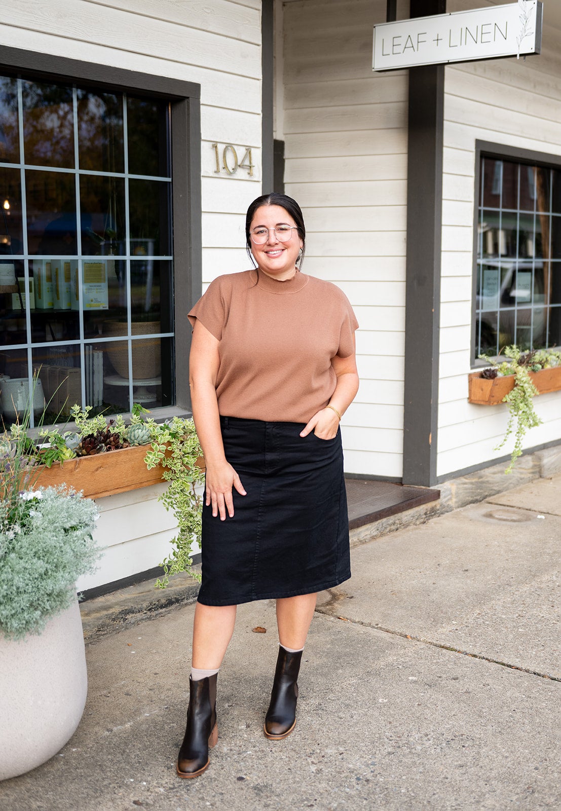 modest skirt | LEAF + LINEN