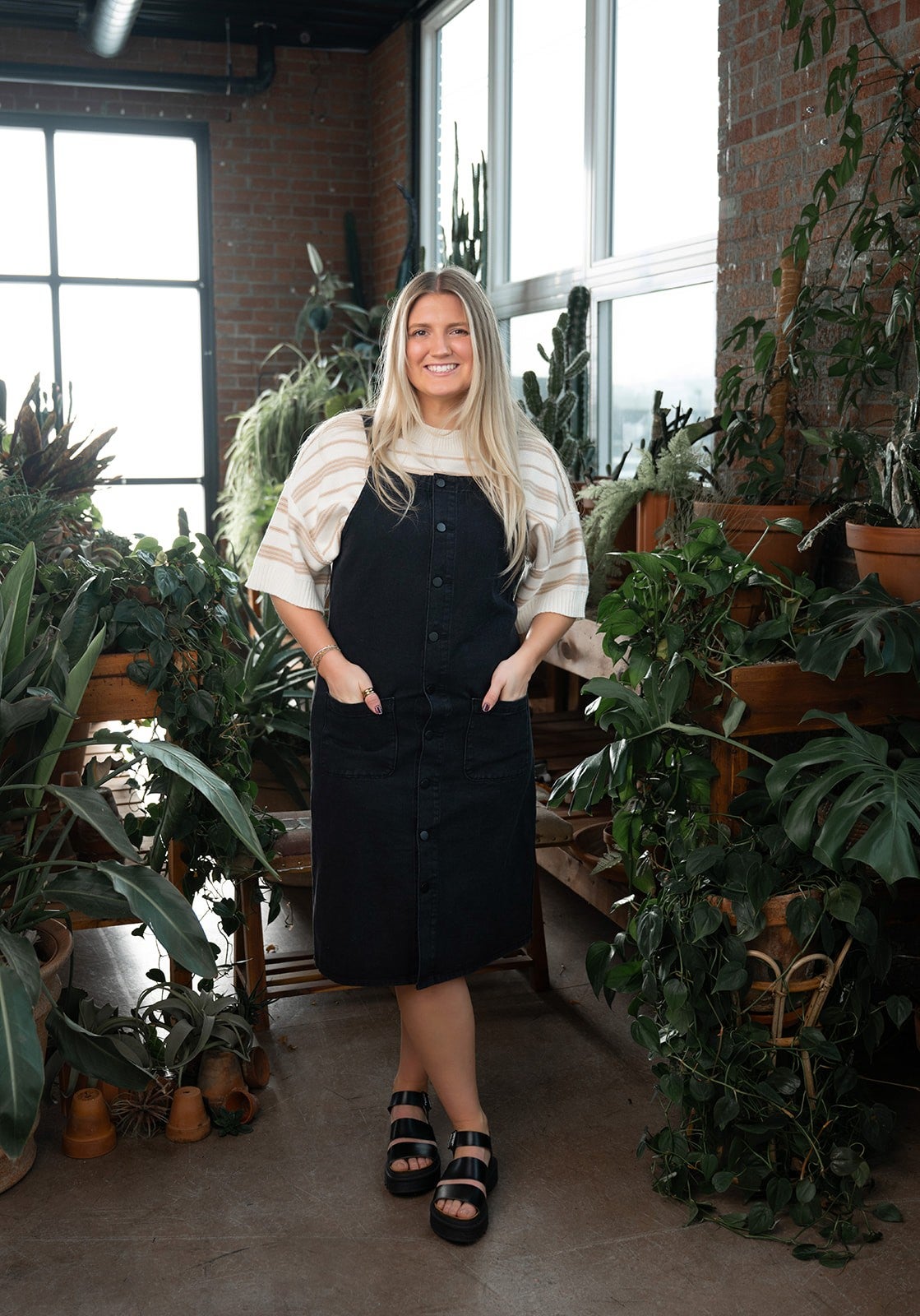 montana linen dress MONTANA Dress dark blue